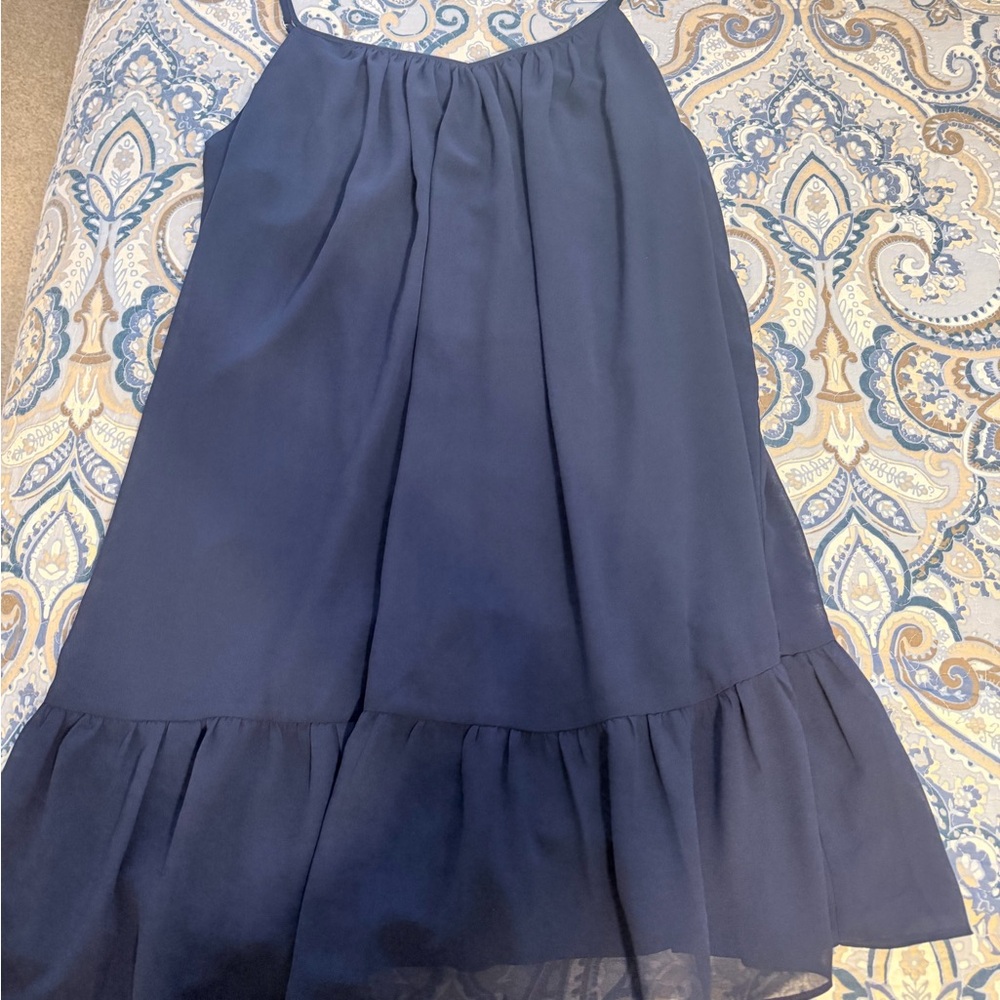 1. State Women's  Dress in Navy Blue-
